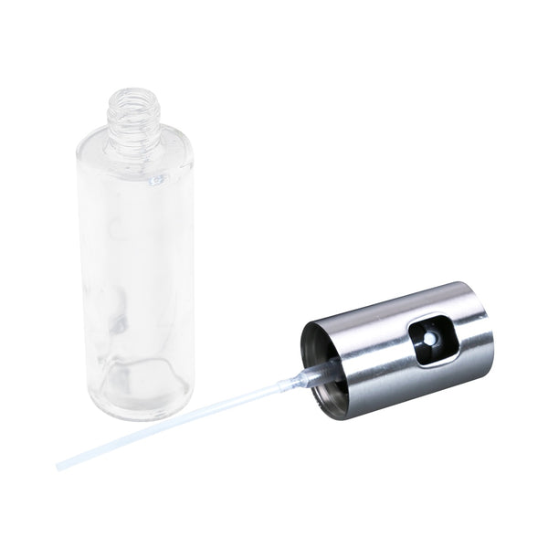 100ML Stainless Steel Glass Oil Bottle Olive Can Vinegar Spray Oil Bottle BBQ Tools