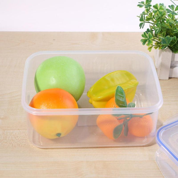 Food Storage Bento Box Fruit Vegetable Fresh Keeping Sealed Microwavable