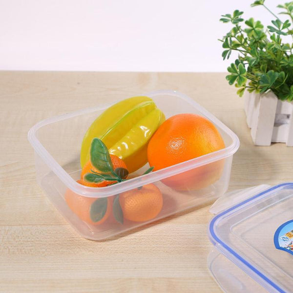Food Storage Bento Box Fruit Vegetable Fresh Keeping Sealed Microwavable