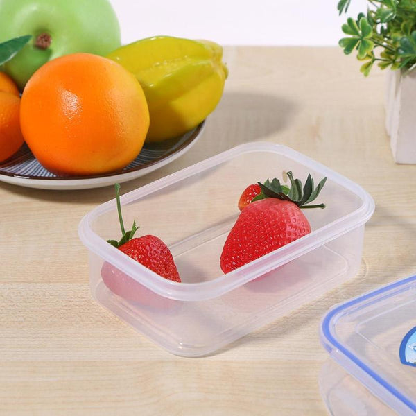 Food Storage Bento Box Fruit Vegetable Fresh Keeping Sealed Microwavable