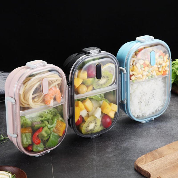 Stainless Steel Bento Box Kitchen Eco-friendly Leak-proof Food Container Food Box