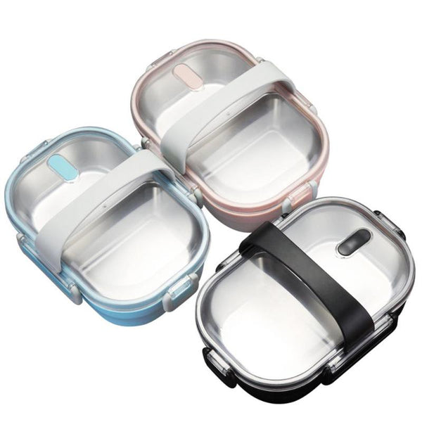 Stainless Steel Bento Box Kitchen Eco-friendly Leak-proof Food Container Food Box